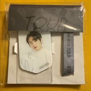 BTS Jung Kook Map of the Soul Tour Lanyard Photo Official Merchandise